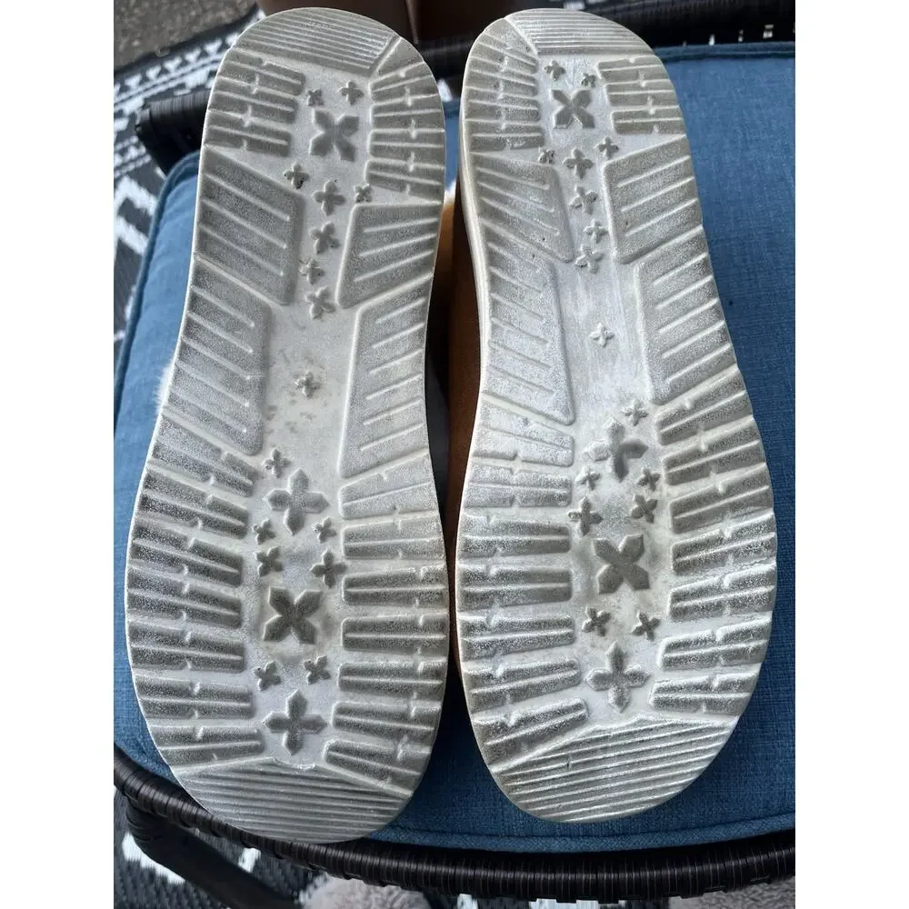 Women Moccasin Faux Fur/Suede Lined Slipper Ladies Winter Warm Boots Ankle 10